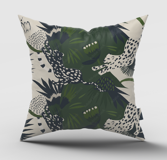 Mahe Leopard Scatter Cushion Cover