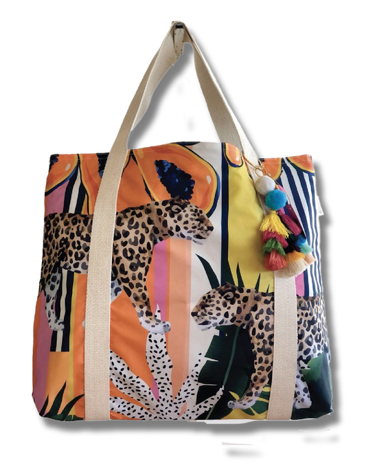Island Leopard Weekender Bag