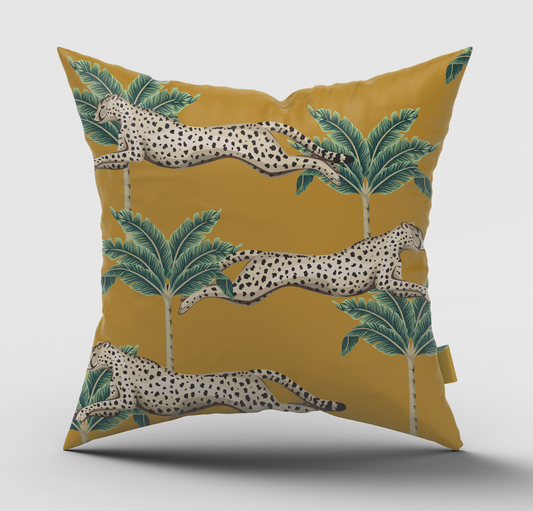 Cabo Verde Chartreuse Scatter Cushion Cover