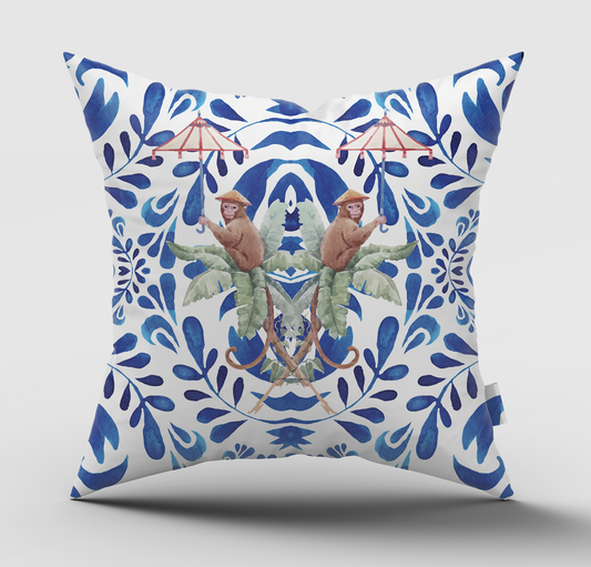 Tuscan Monkeys Scatter Cushion Cover